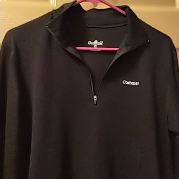 Carhartt Tops - Carhartt womens pull over black shirt Medium
